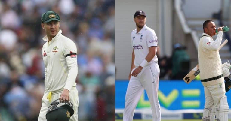 ‘Ollie Robinson Needs To Shoosh..’- Michael Clarke Punches The English Pacer’s Antics