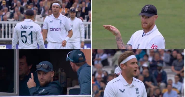 Ashes 2023: WATCH – Stuart Broad Fumes At Ben Stokes After The Latter Denies Taking DRS For The Marnus Labuschagne LBW Appeal