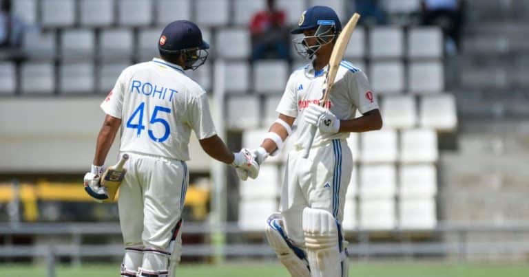 IND vs WI: Rohit Sharma And Yashasvi Jaiswal Help India Create History At Dominica