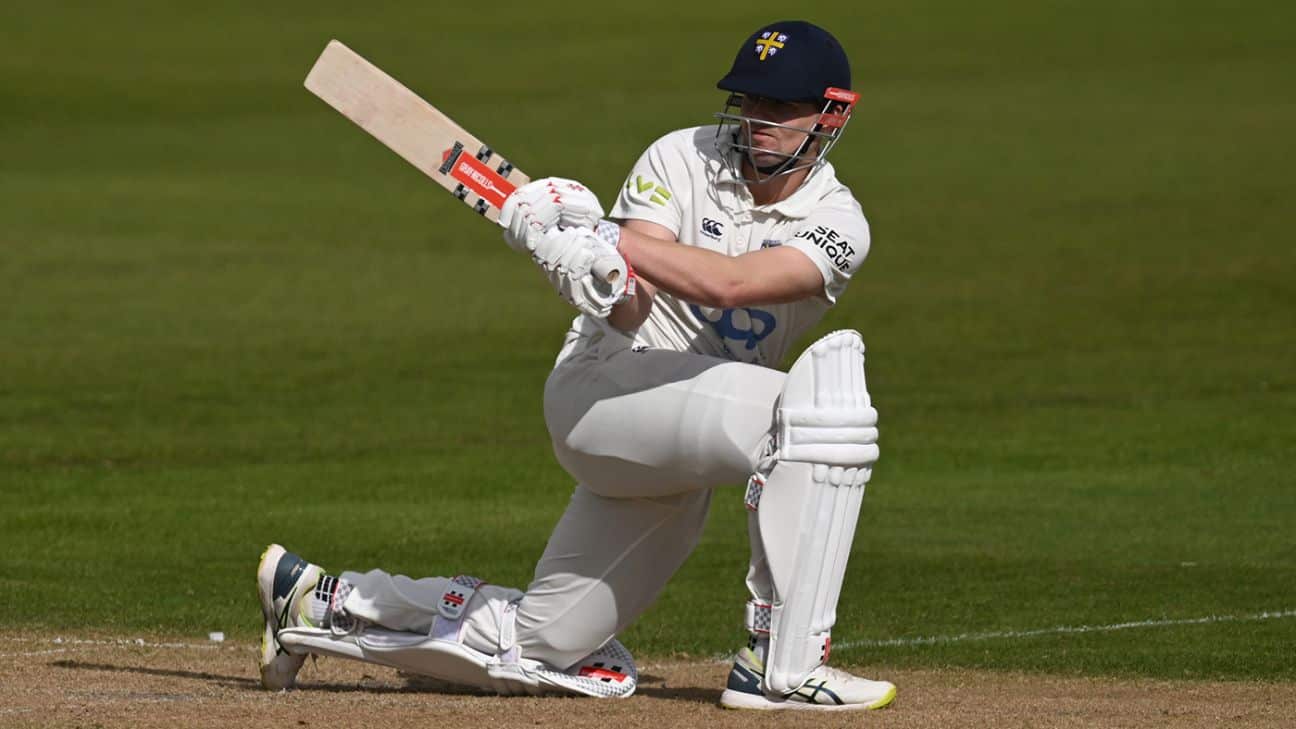 Lees wins race to 1,000 runs in record Durham stand with Bedingham