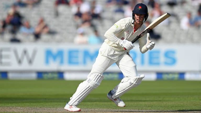 Spinners, Jennings carve out strong Lancashire position but rain looms