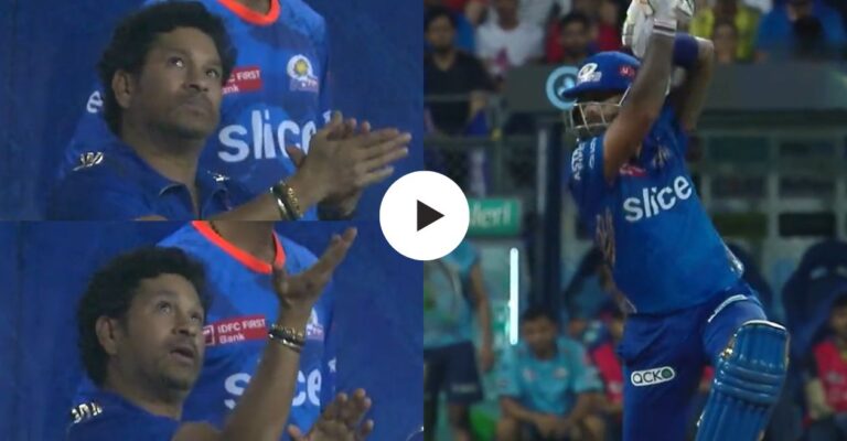 IPL 2023 [WATCH]: Suryakumar Yadav’s majestic shot in MI vs GT clash leaves Sachin Tendulkar and Ian Bishop awestruck