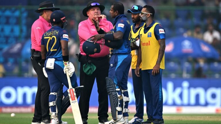 Mathews points finger at umpires: 'Need to use common sense in using technology'