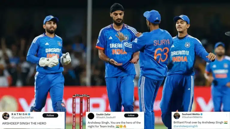 “Hero Of The Night” – Twitter reacts as Arshdeep Singh’s brilliant finish helps India win fifth T20I of thriller