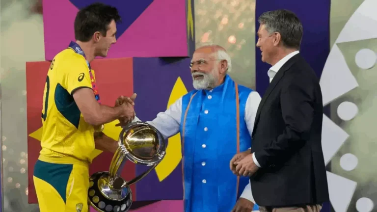 “I handled it with class” – Glenn Maxwell on Pat Cummins receiving the World Cup trophy from Prime Minister Narendra Modi