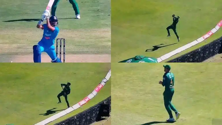 IND vs SA: Watch: Aiden Markram takes brilliant reflex catch to remove Washington Sundar