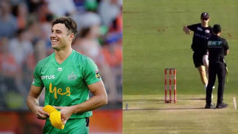 Watch: Marcus Stoinis in danger after imitating Tom Curran’s controversial on-field warm-up at BBL 2023