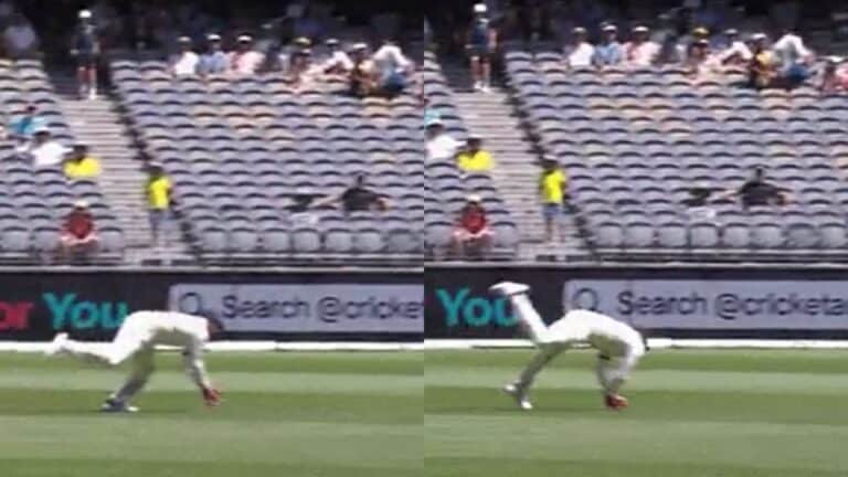 Watch: Usman Khawaja’s impressive catch to dismiss Faheem Ashraf during the first Test of AUS vs PAK