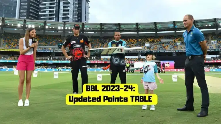 BBL 2023-24 points table: Updated standings, most runs, most wickets after Brisbane Heat vs Perth Scorchers, match 32