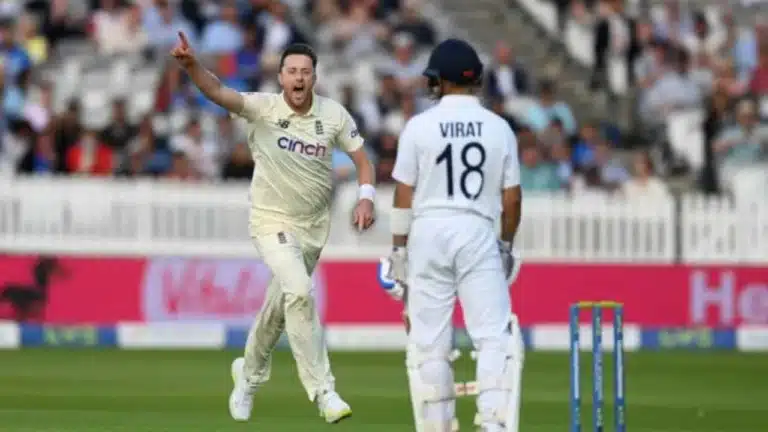 “He has a big ego” – Ollie Robinson issues warning to ‘dominant’ Virat Kohli ahead of Test series