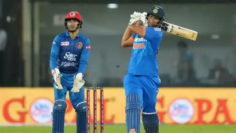 IND vs AFG: Watch – Shivam Dube launches attack on Mohammad Nabi with hat-trick of sixes