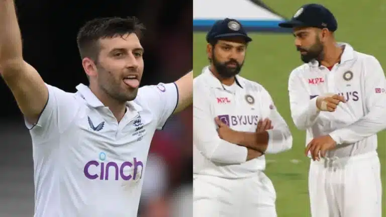 Mark Wood, Virat Kohli