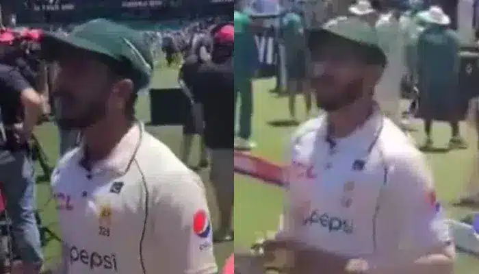 PAK vs NZ: Watch: “Teach me how to fish”!  Hasan Ali engages in ugly banter with fan at Sydney stadium