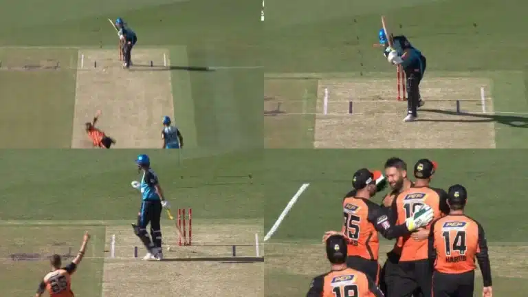 Watch: Andrew Tye Castles Matthew Short with unplayable delivery in BBL 2023-24 Knockout