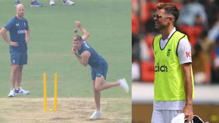 Watch: Will James Anderson turn spinner to find a place in the XI?  Pacer bowls spin in the nets