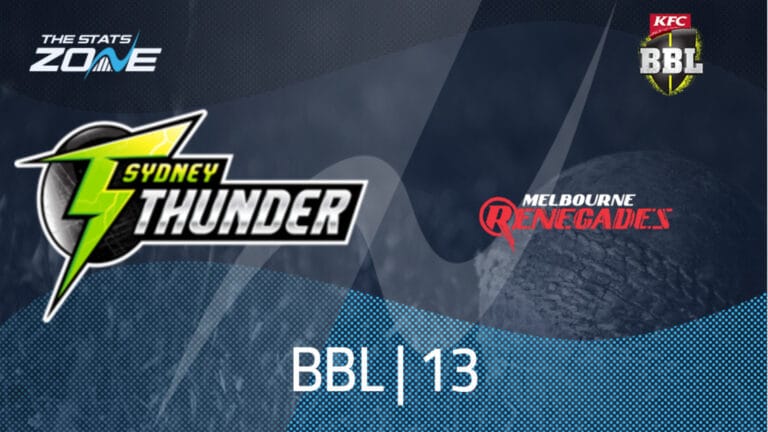 Sydney Thunder vs Melbourne Renegades Preview & Prediction | BBL|13 | Round-Robin