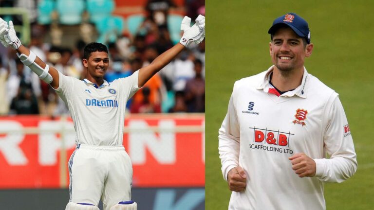 Alastair Cook praises Yashasvi Jaiswal in a hilarious way and says that he “hit more sixes in one innings than…”