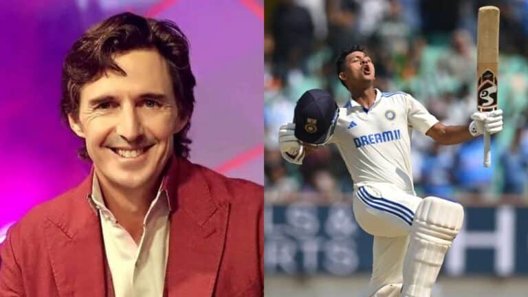 Yashasvi Jaiswal, Brad Hogg