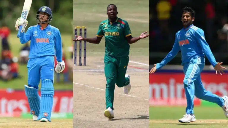 Kwena Maphaka defeats Uday Saharan and Musheer Khan to win U19 World Cup Player of the Tournament award