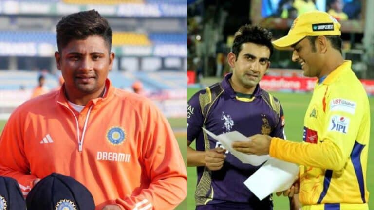 MS Dhoni vs. Virat Kohli vs. Gautam Gambhir!  Three IPL teams engaged in a battle to sign Sarfaraz Khan for IPL – Reports