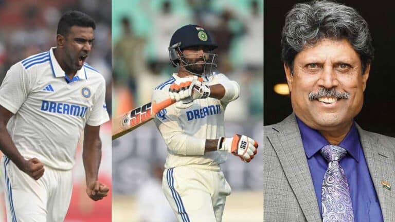 Ravindra Jadeja joins Kapil Dev, Ravichandran Ashwin as the third Indian to achieve this extraordinary milestone