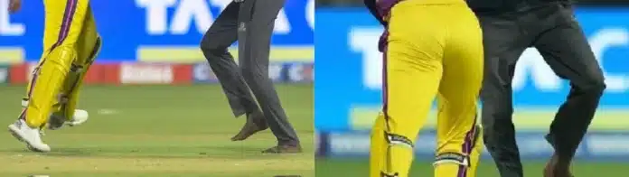Alyssa Healy takes down Pitch invader
