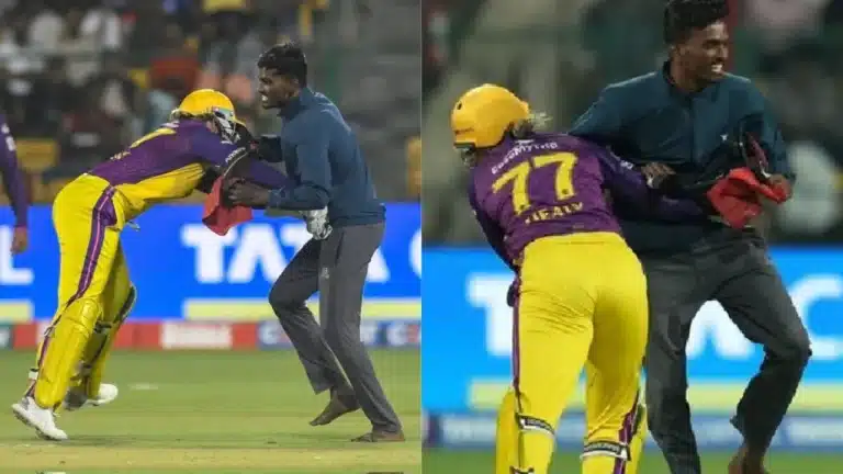 Watch: Alyssa Healy brutally knocks down pitch invader during WPL 2024 clash