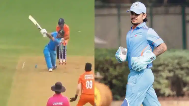 Watch: Ishan Kishan shows his failed performance on the return of competitive cricket