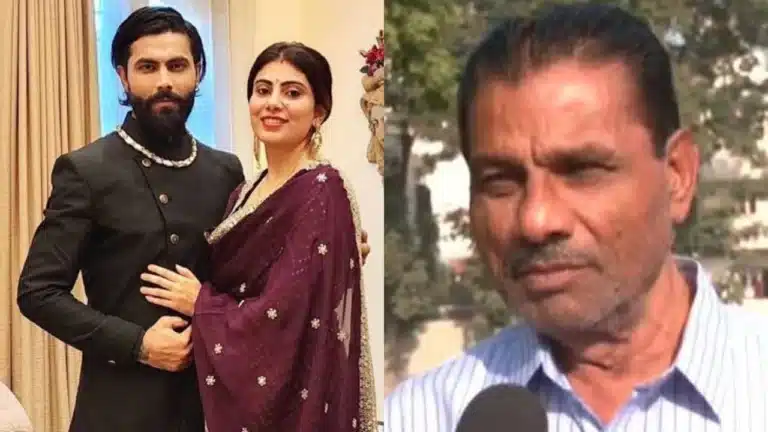 Watch: Ravindra Jadeja’s wife Rivaba gets angry at a journalist for asking about her father-in-law’s allegations