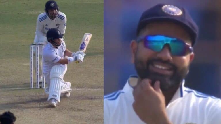 Watch: Rohit Sharma’s reaction to Ben Duckett’s outrageous reverse sweep for six goes viral