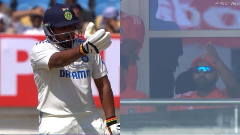 Watch: Sarfaraz Khan furious at Yashasvi Jaiswal for denying a brace;  Rohit Sharma gives an angry reaction