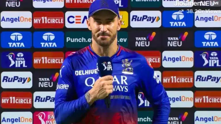 Faf du Plessis blames Virat Kohli and other batsmen for IPL 2024 opening loss against CSK