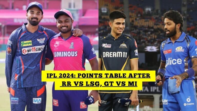 IPL 2024 points table: Orange cap, purple cap list after RR vs LSG match 4 and GT vs MI match 5