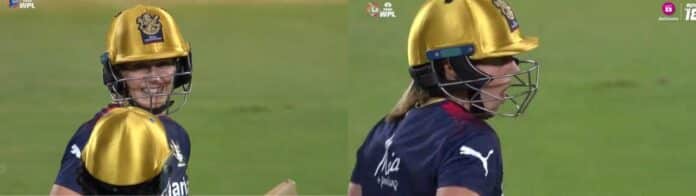Ellyse Perry shatters window of a car