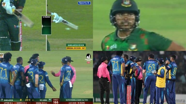 See: Great controversy!  Third umpire declares Soumya Sarkar not out despite UltraEdge spike during Bangladesh vs Sri Lanka