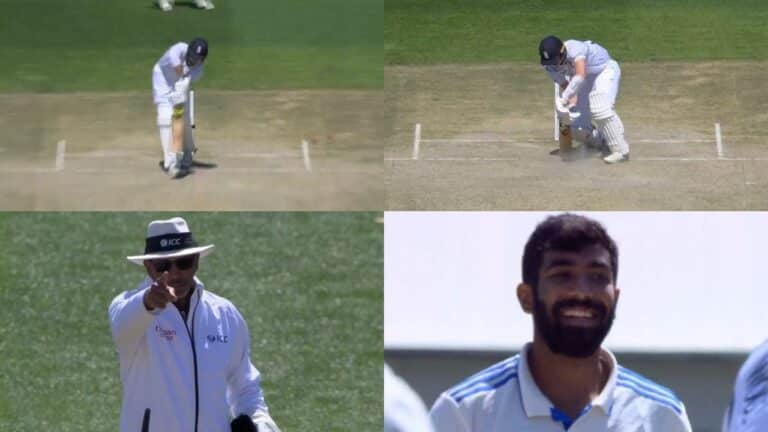 Jasprit Bumrah's removes Mark Wood with stunning Yorker