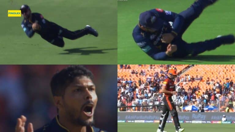 Watch: Rashid Khan makes exceptional catch to return Aiden Markram during GT vs SRH