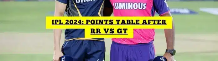 IPL Points Table 2024: Orange Cap, Purple Cap List After RR vs GT, Match 24