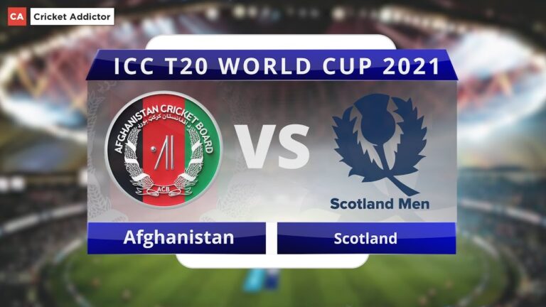 AFG vs SCO Dream11 Prediction, Fantasy Cricket Tips, Dream11 Team |  ICC T20 World Cup 2021