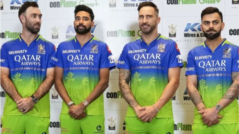 RCB in the Go Green jersey