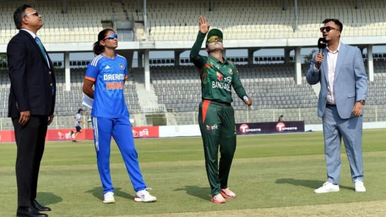 Sajana debuts as India opts to bat against Bangladesh