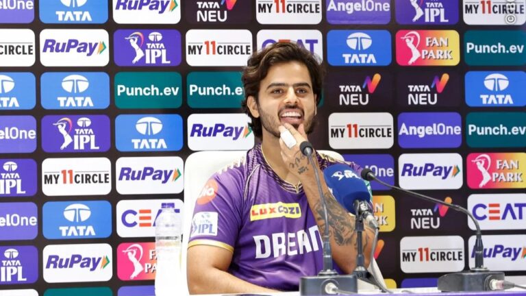 GT vs KKR: Nitish Rana reveals what happened in the Kolkata dressing room after losing to Punjab Kings