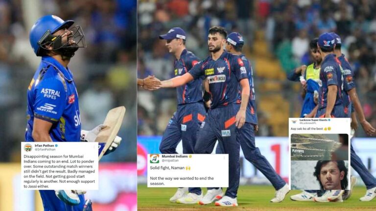 MI vs LSG: "Worst IPL season ever"- Twitter reacts as Mumbai Indians take wooden spoon in IPL 2024