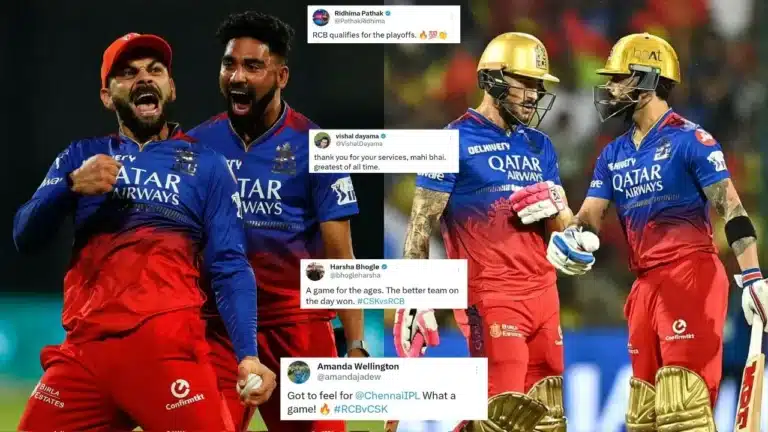 RCB vs CSK: "From impossible to possible"- Twitter reacts as Royal Challengers Bengaluru defeat CSK to qualify for IPL 2024 playoffs