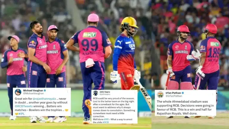 RR vs RCB: "Qualified for Bangalore Airport" – Twitter reacts as Rajasthan Royals eliminate Royal Challengers Bengaluru from IPL 2024