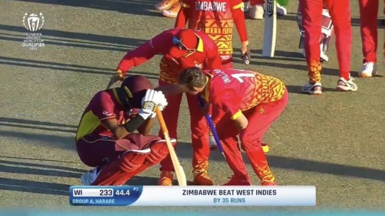 Zimbabwe wins ICC Spirit of Cricket Award 2023 for consoling West Indies star in World Cup qualifiers