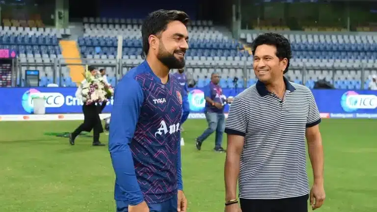 AFG vs UGA: “A kind of dream for every player who came” – Rashid Khan on Sachin Tendulkar’s encounter with the Afghanistan stars during the 2023 World Cup