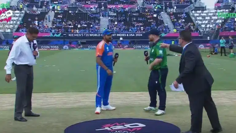 IND vs IRE: Watch – Does the match referee openly cheat in the toss?  India vs Ireland match starts on a controversial note