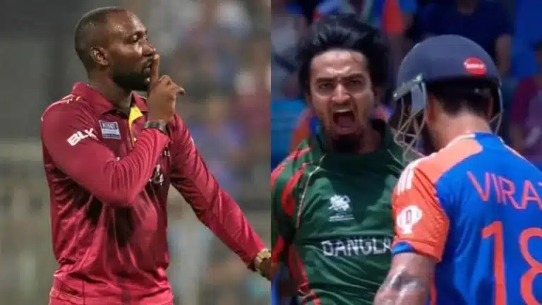 Kesrick Williams warns Tanzim Hasan Sakib for giving Virat Kohli a fiery farewell