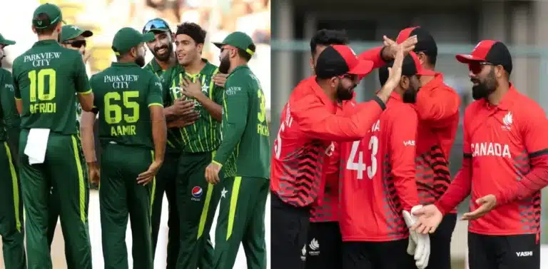 PAK vs Canada Head to Head Records: ICC T20 World Cup 2024, Match 22